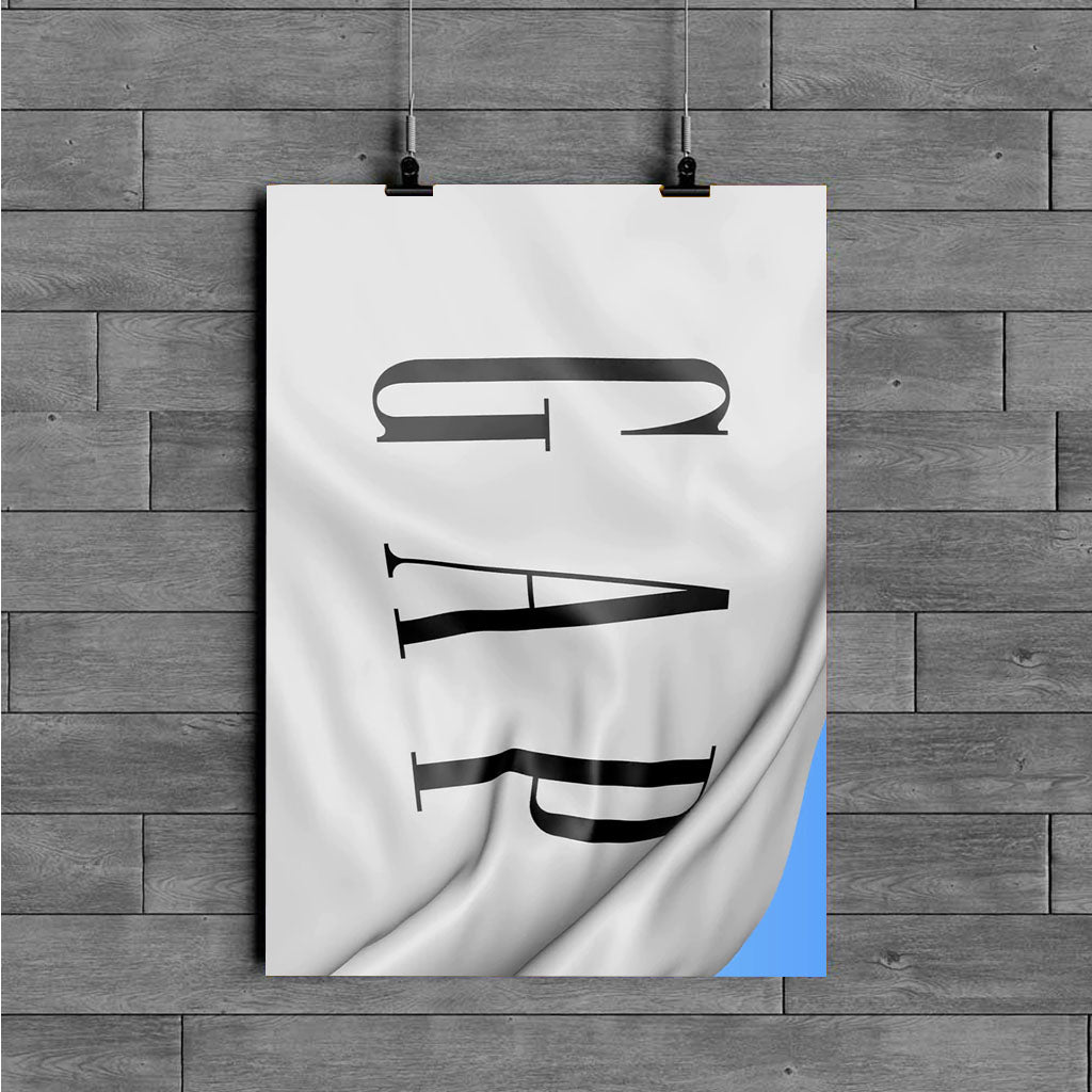 flag gap brand apparel poster - Poster Art Design