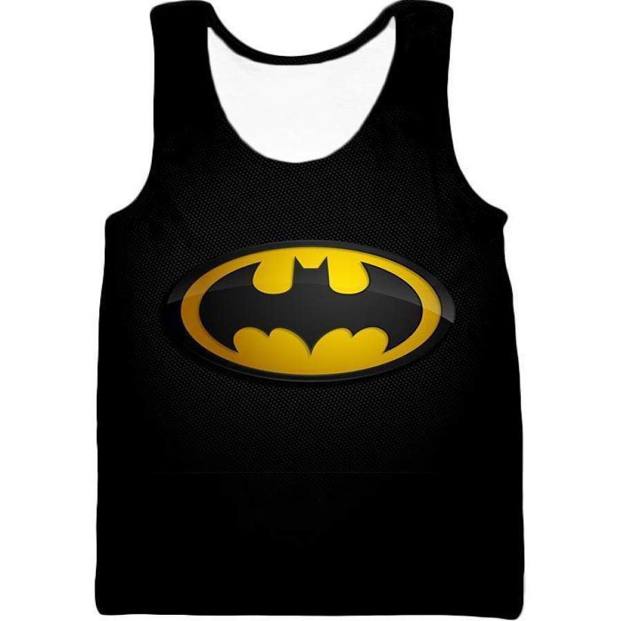 Amazing Promo Batman Logo Cool Black  Tank Top