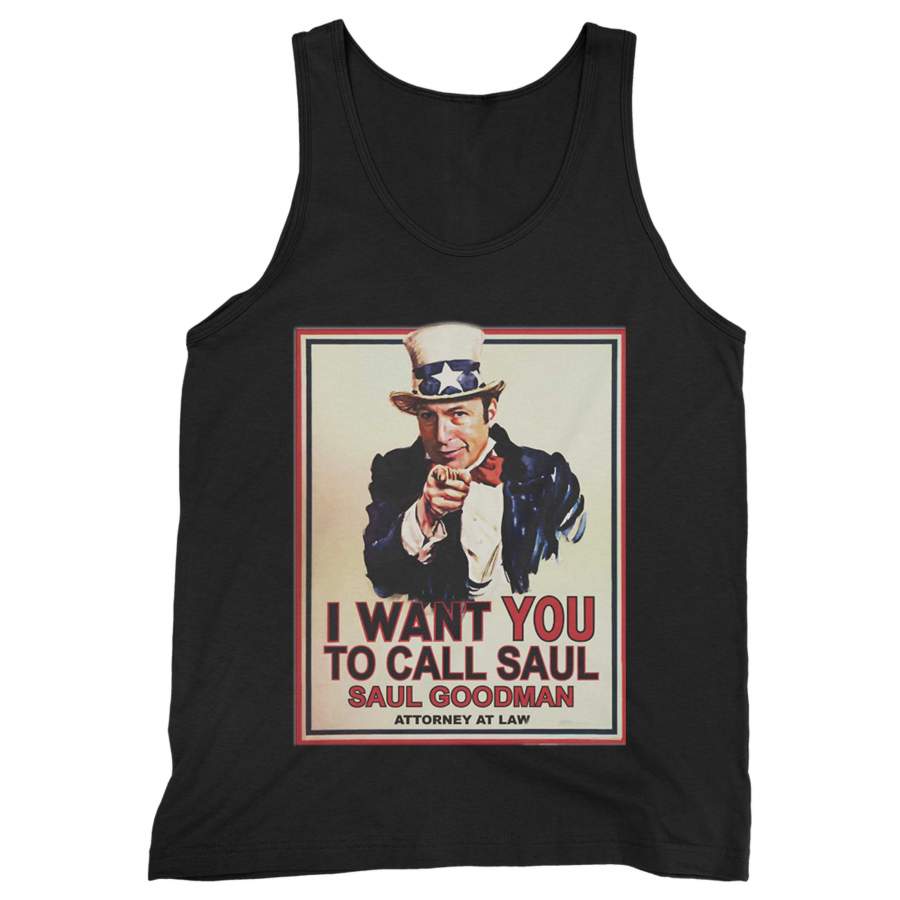 I Want You To Call Saul Man’s Tank Top