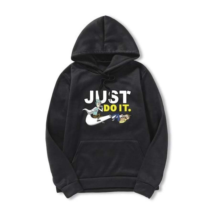 Brand 2018 Sweatshirt Men’S JUST DO IT Hoodies Men Hip Hop Fashion Fleece High Quality Hoody Pullover Sportswear Clothing