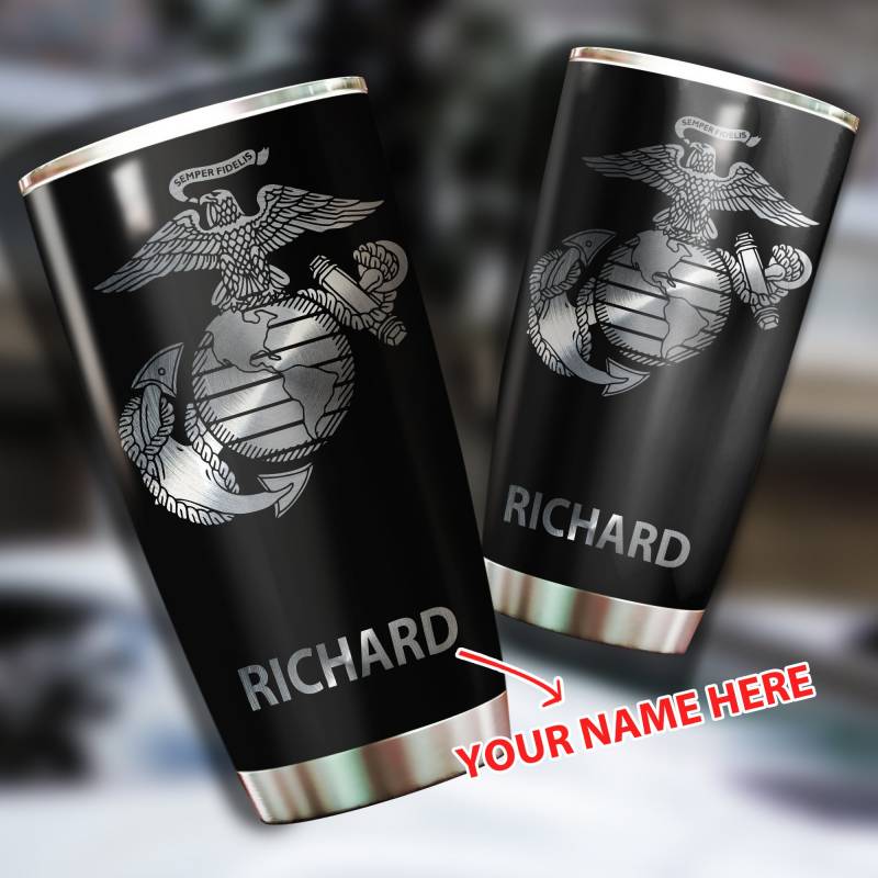 United States Marine Corps stainless steel tumbler HAC32303