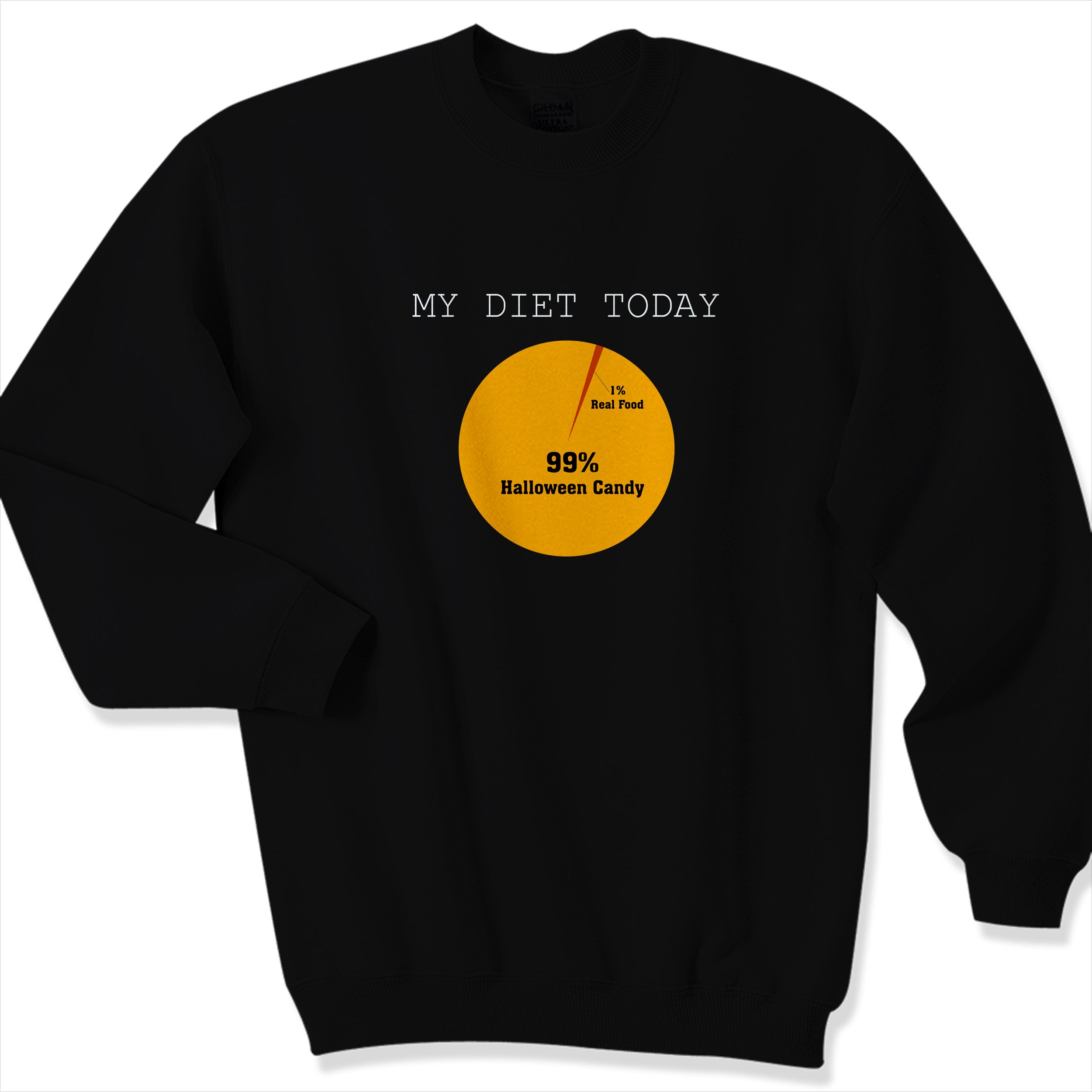 My Diet Today Halloween Candy Sweater Sweatshirt