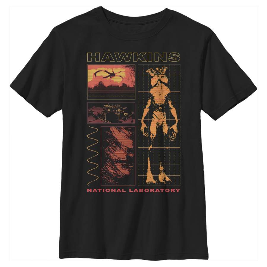 Stranger Things Boy’s Demogorgon Infrared  T Shirt