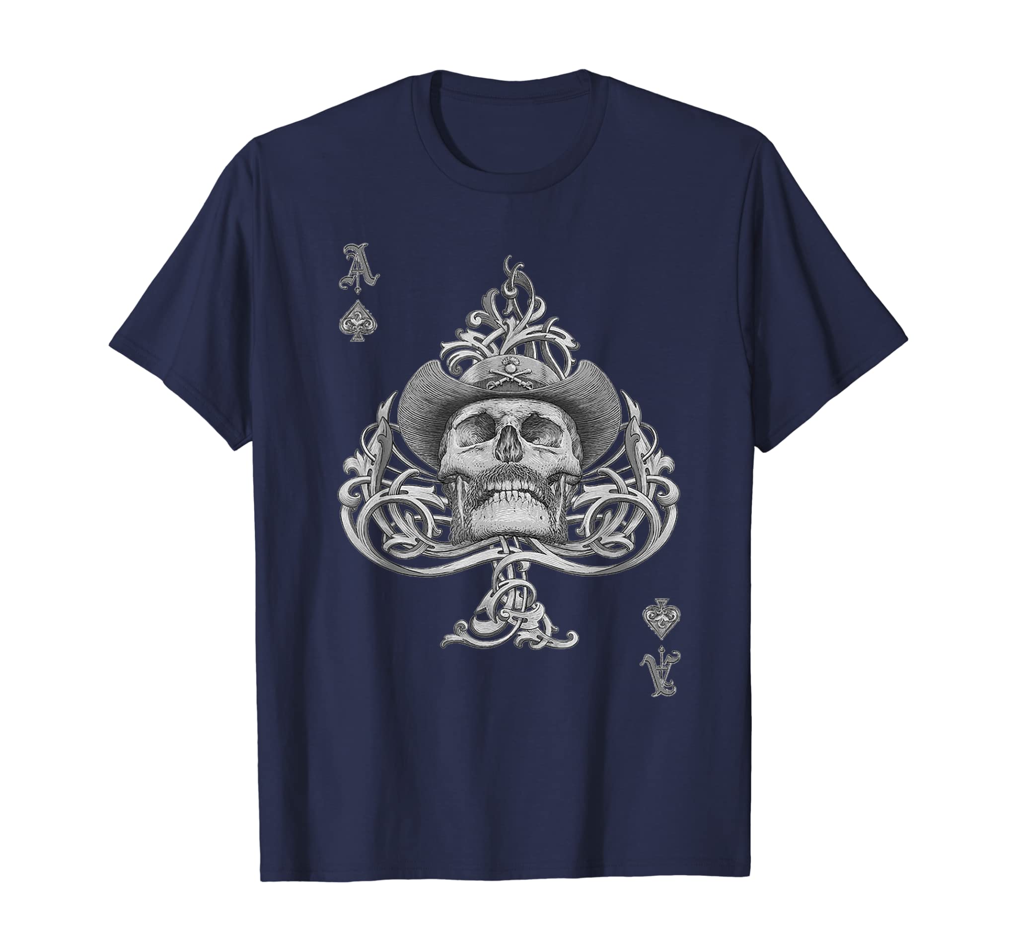 Ace Of Spade Poker Party Playing Cards Cool Funny Humorous T-Shirt