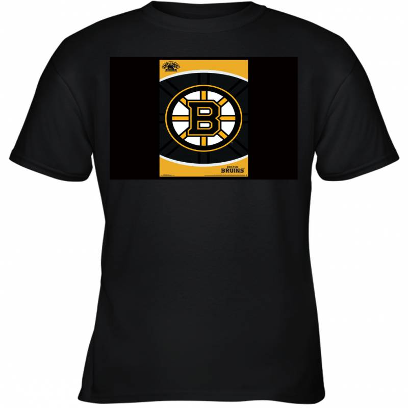 International Boston Bruins Logo Premium Wall Youth T-Shirt