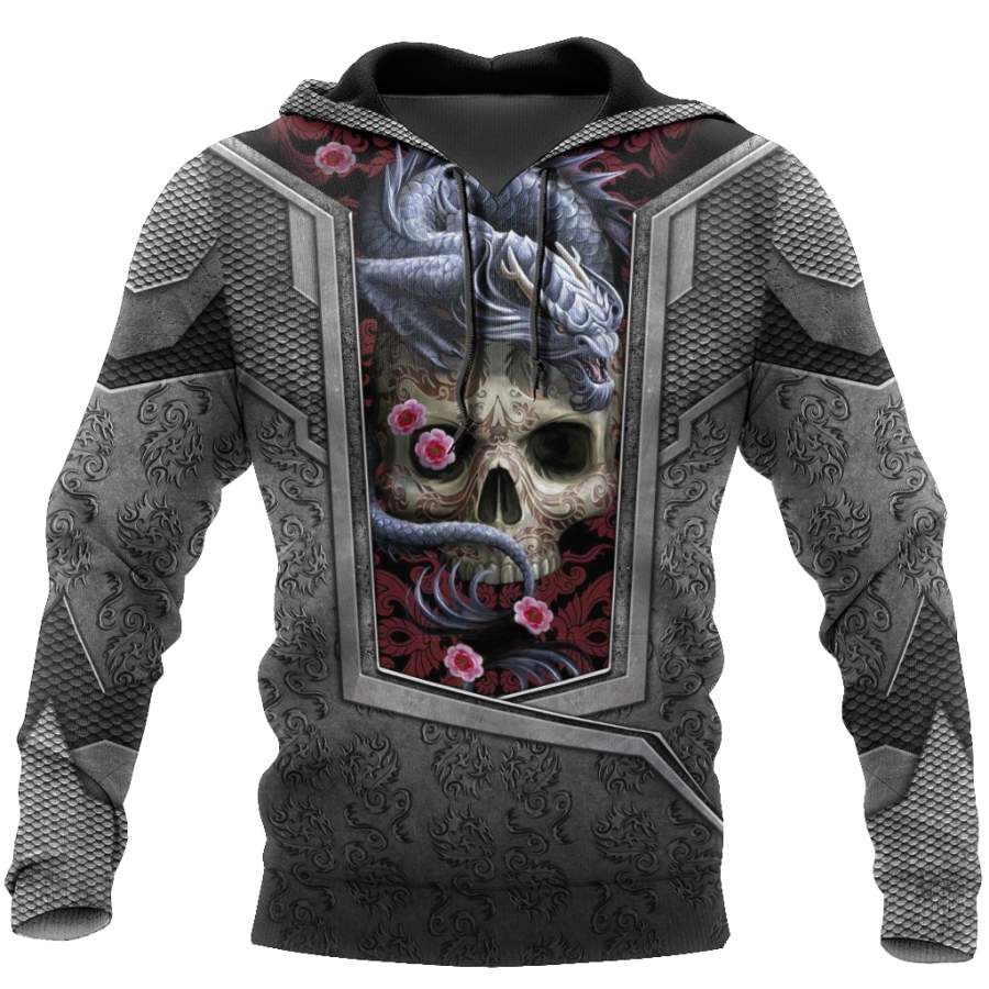 3D Tattoo and Dungeon Dragon Hoodie HAC020110