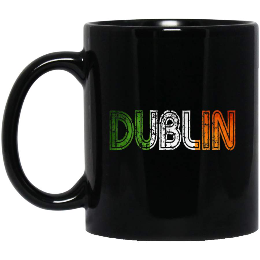 Dublin Ireland Mug Vintage Dublin Gift Mug Men Women