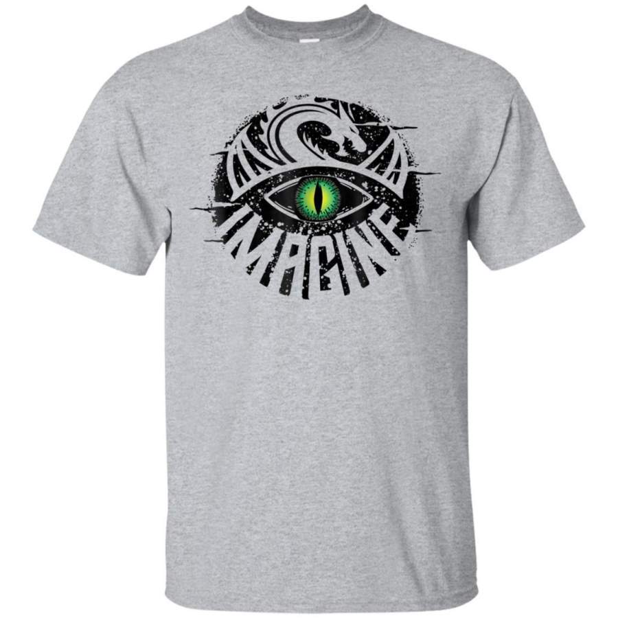 AGR Imagine Fantasy Eye Of The Black Dragon Tshirt Jaq T-shirt