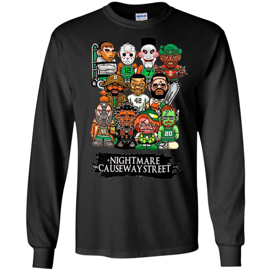 A Nightmare On Causeway-Street Funny Long T-Shirt