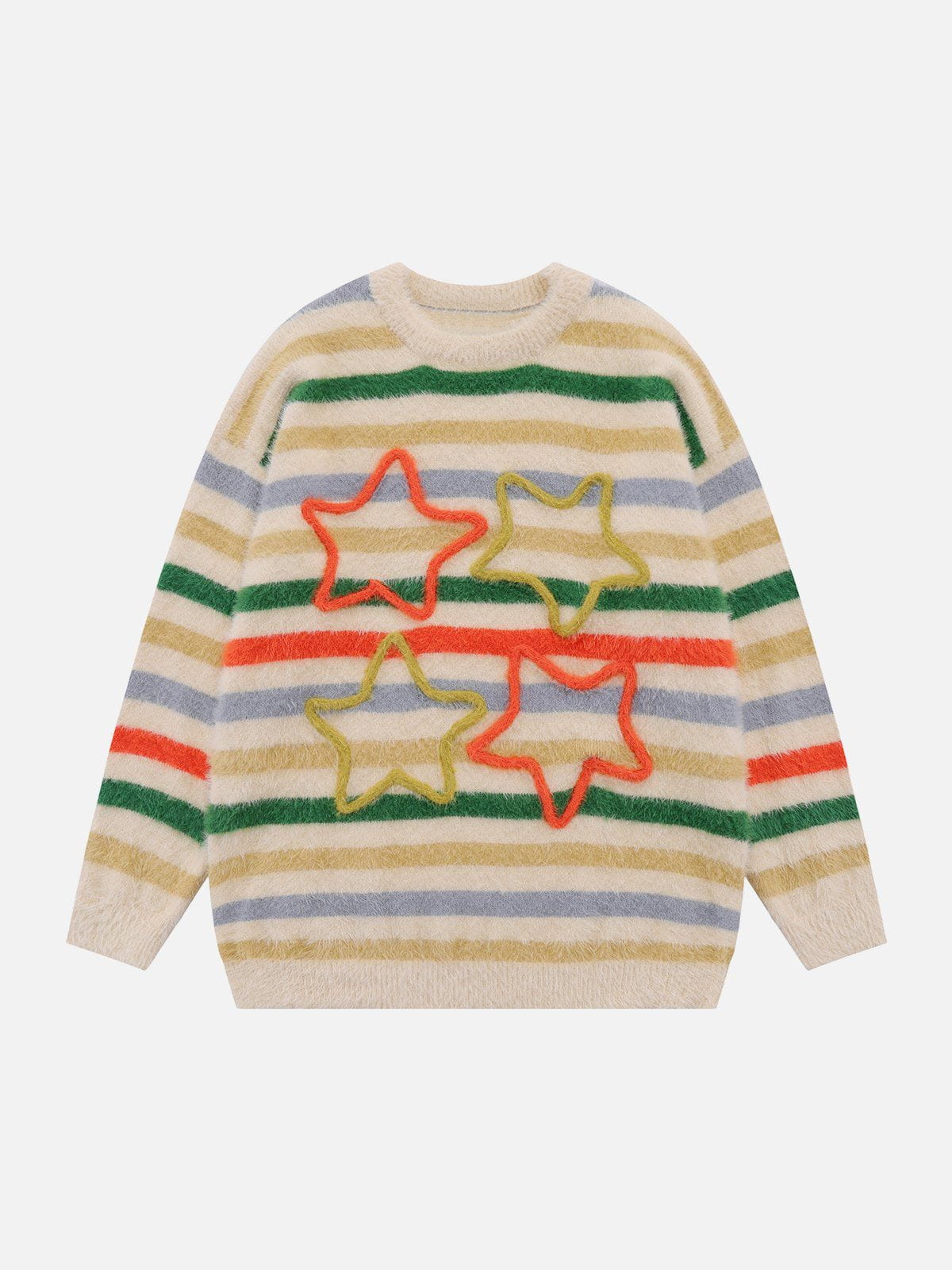 Talishko™ – Color Striped Star Sweater