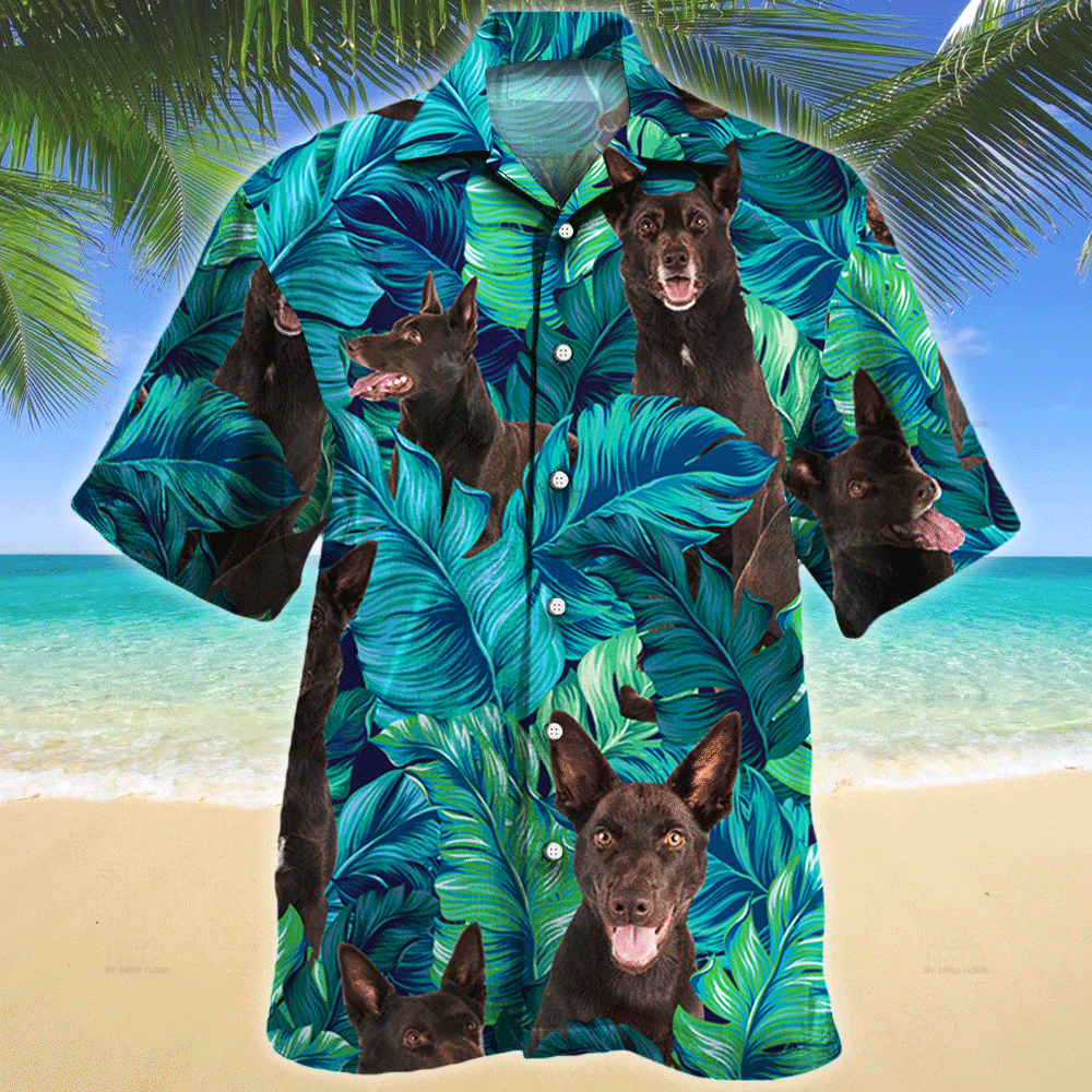 Australian Kelpie Dog Lovers Gift Hawaiian Shirt Ha67470