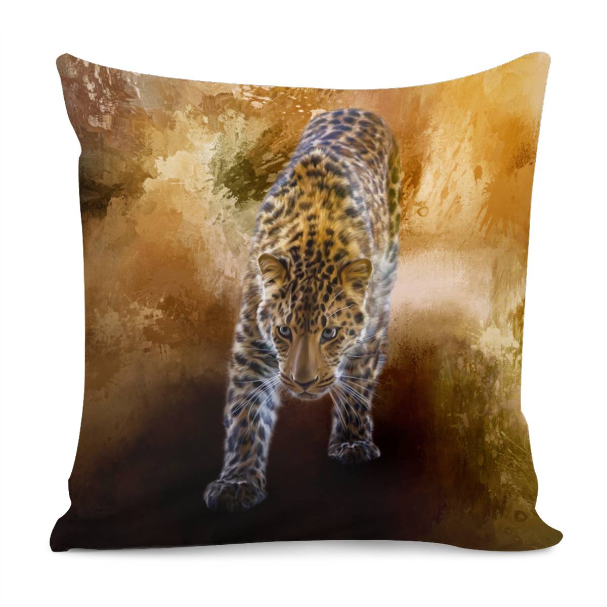 Russian Amur Leopard Pillow Cover