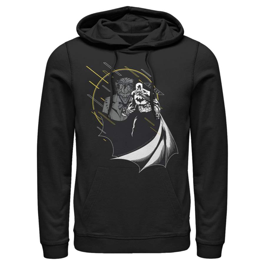 Batman Men’s Caped Hero  Lightweight Hoodie