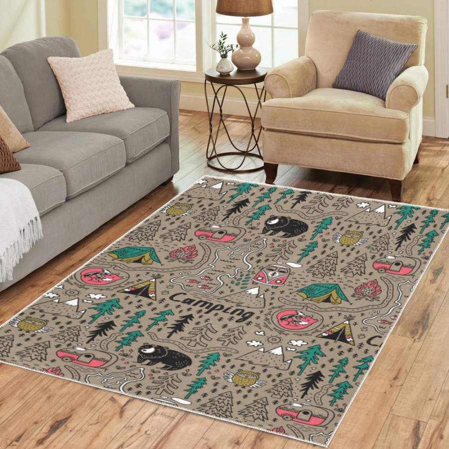 Camping Area Rug