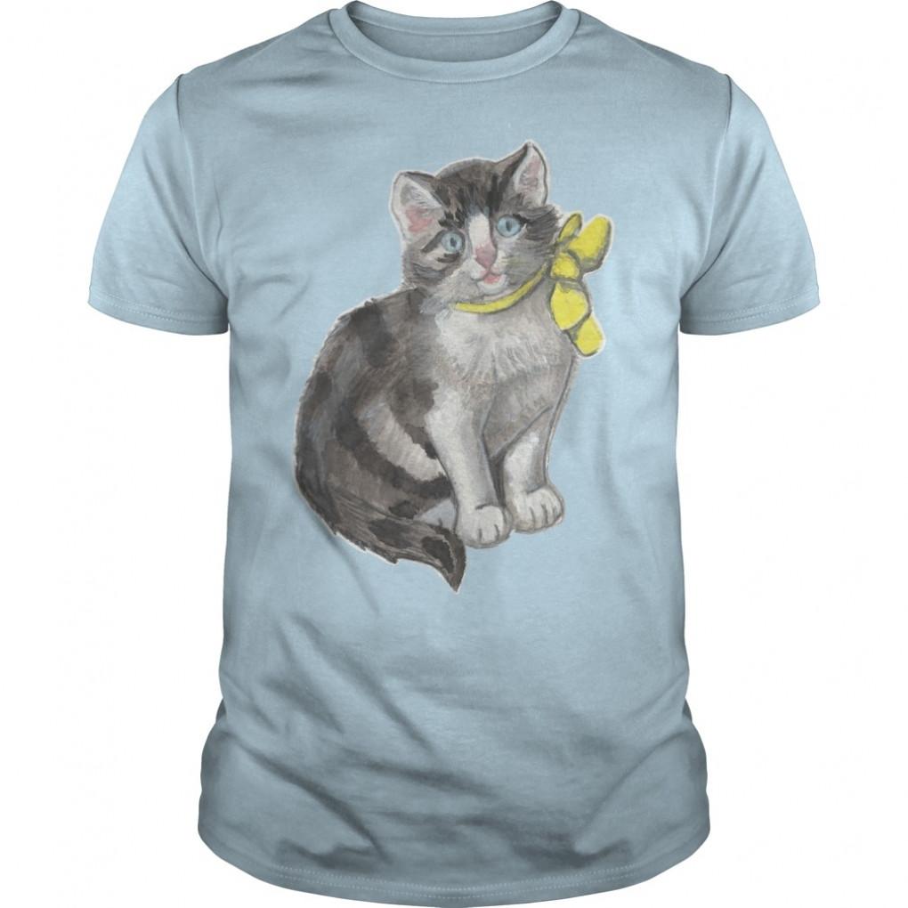 Watercolor Kitten Guys Tee 818637656