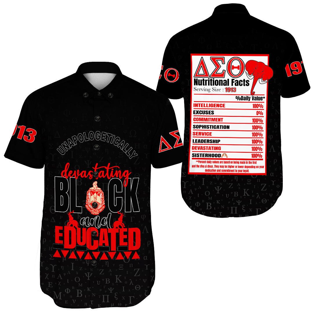 Wonder Print Shop Clothing – Delta Sigma Theta Short Sleeve Shirt