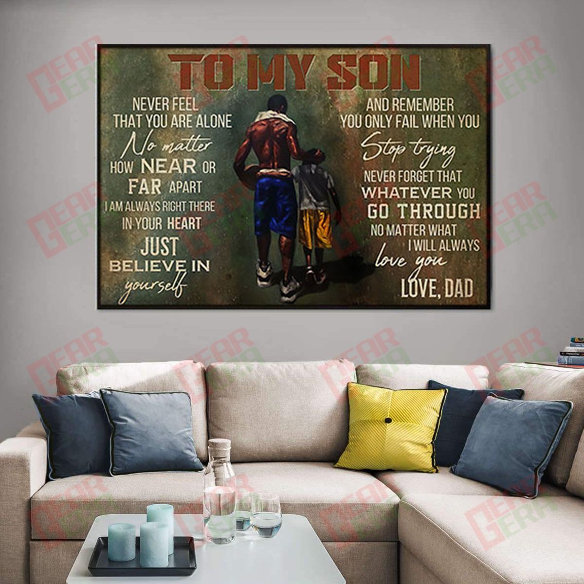 Black American Canvas Modern Brown Skin Canvas Print African Girl Black King Living Room Wall Glamorous Canvas Home Decoration