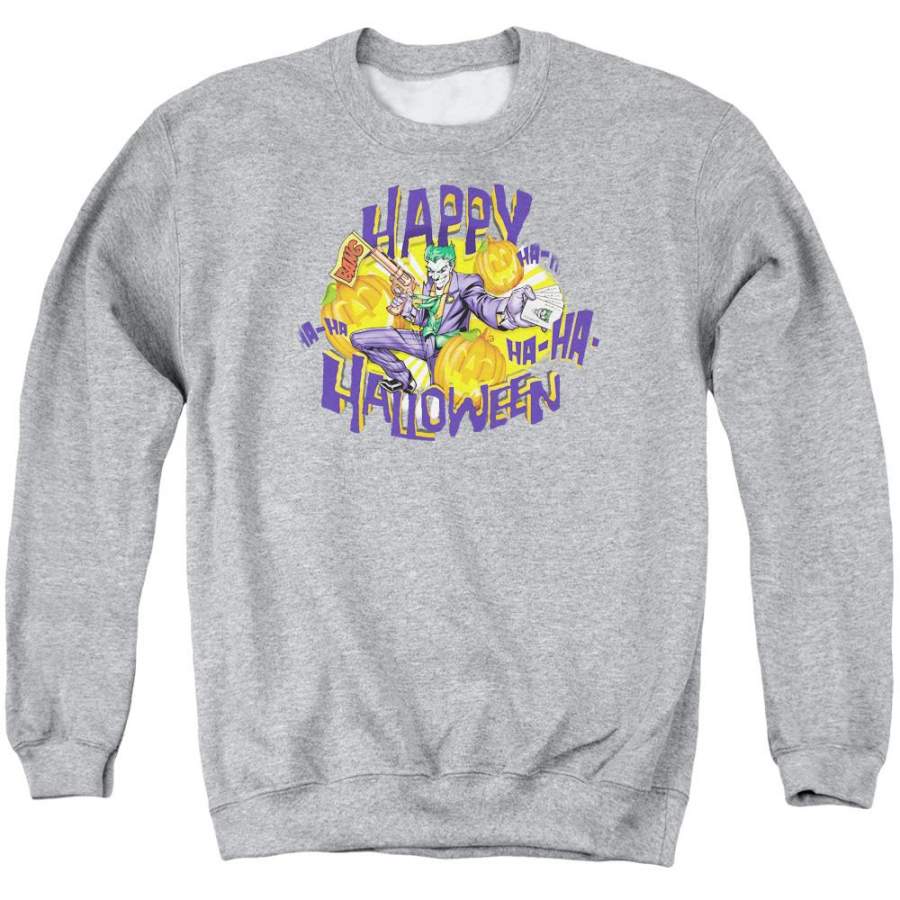 Batman – Ha Ha Halloween Adult Crewneck Sweatshirt