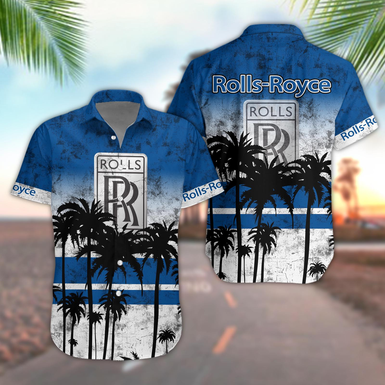 Rolls Royce Aloha Shirt