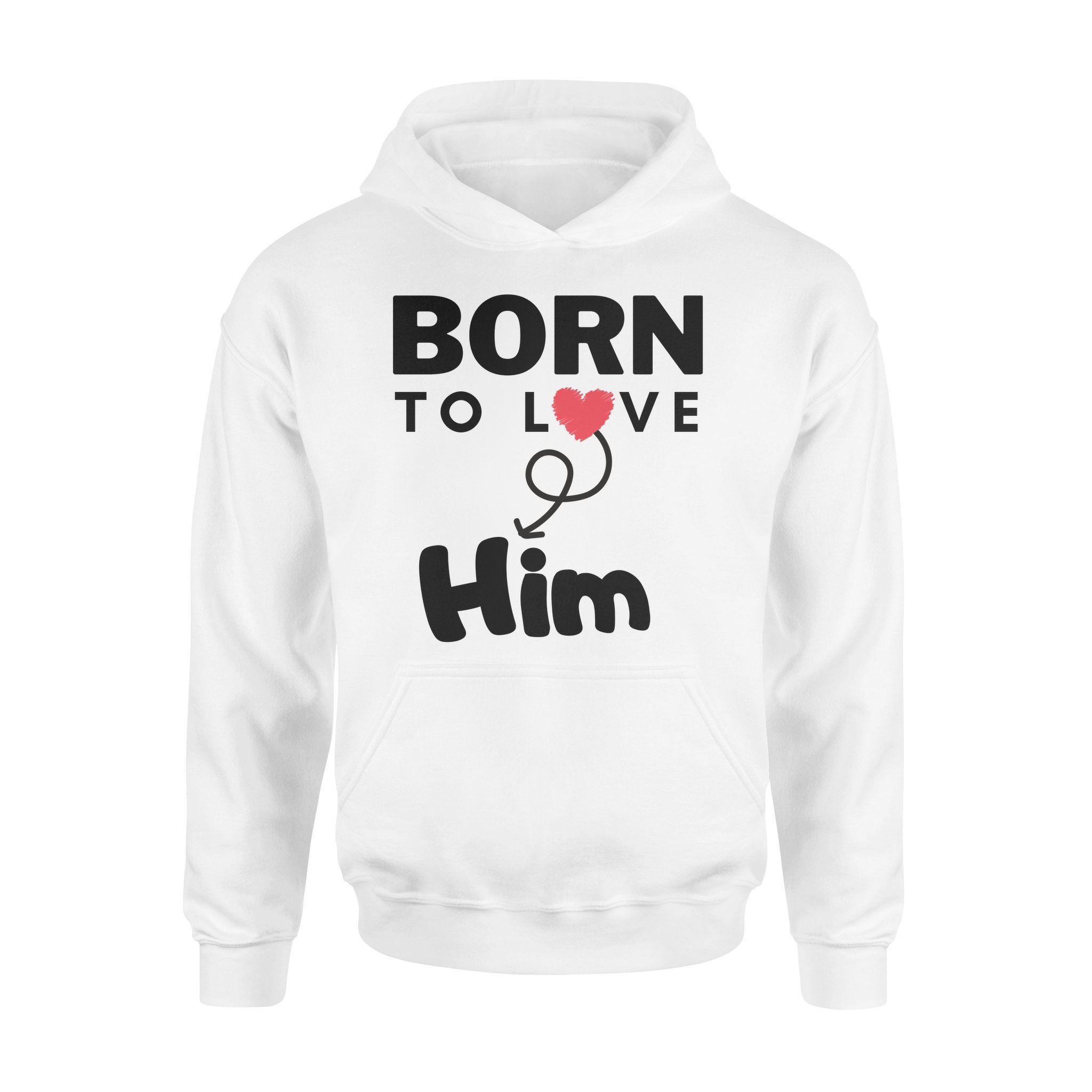 Born to Love couple Hoodies