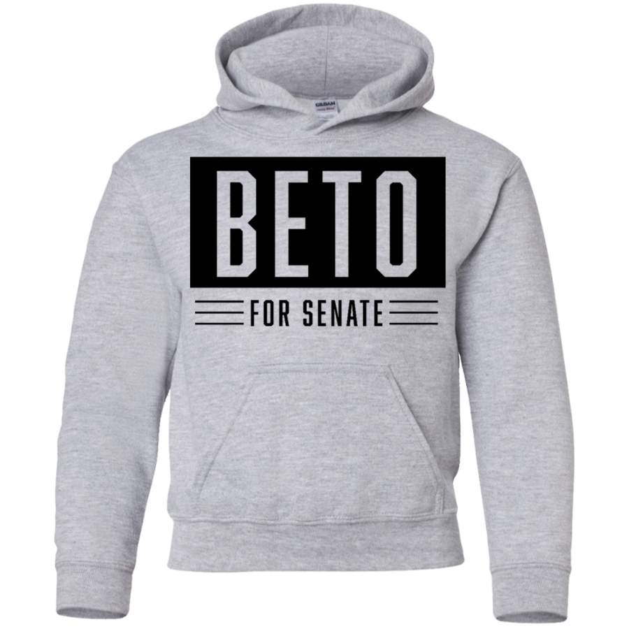 AGR Beto O’rourke For Senate For Us For Texas Youth Pullover Hoodie