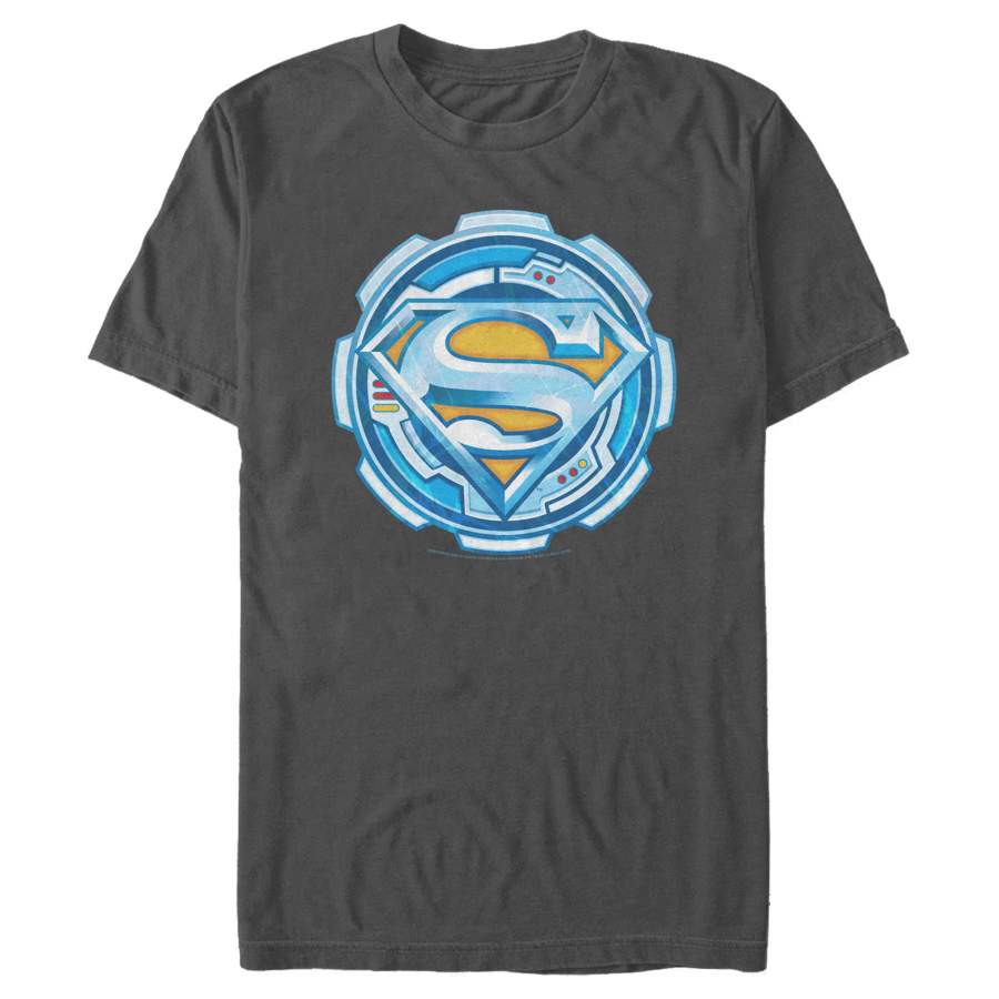 Superman Men’s Logo Gear  T Shirt