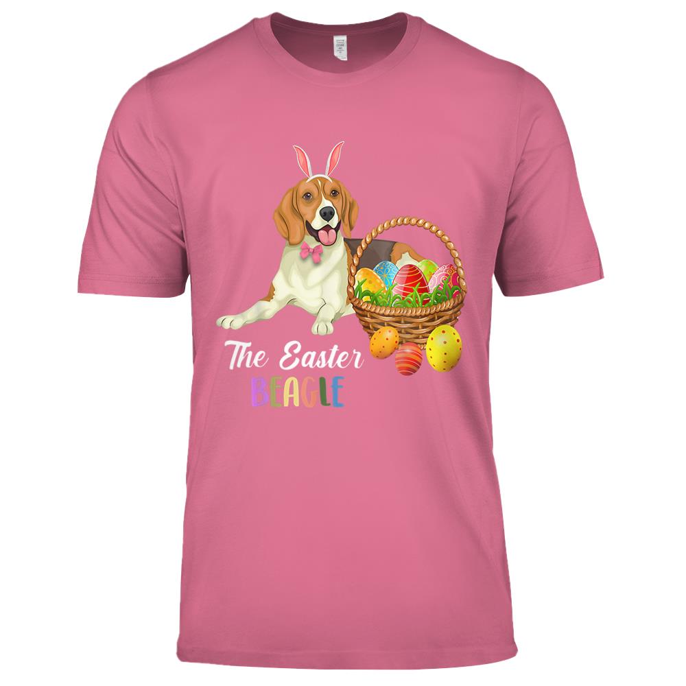 Beagle Dogs Bunny Easter Egg Hunt Happy Easter Day Gifts Premium T Shirts