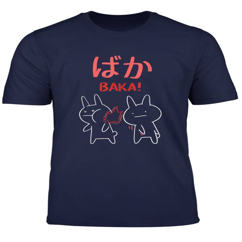 Baka Shirt Funny Anime Manga Rabbit Slap Otaku T Shirt