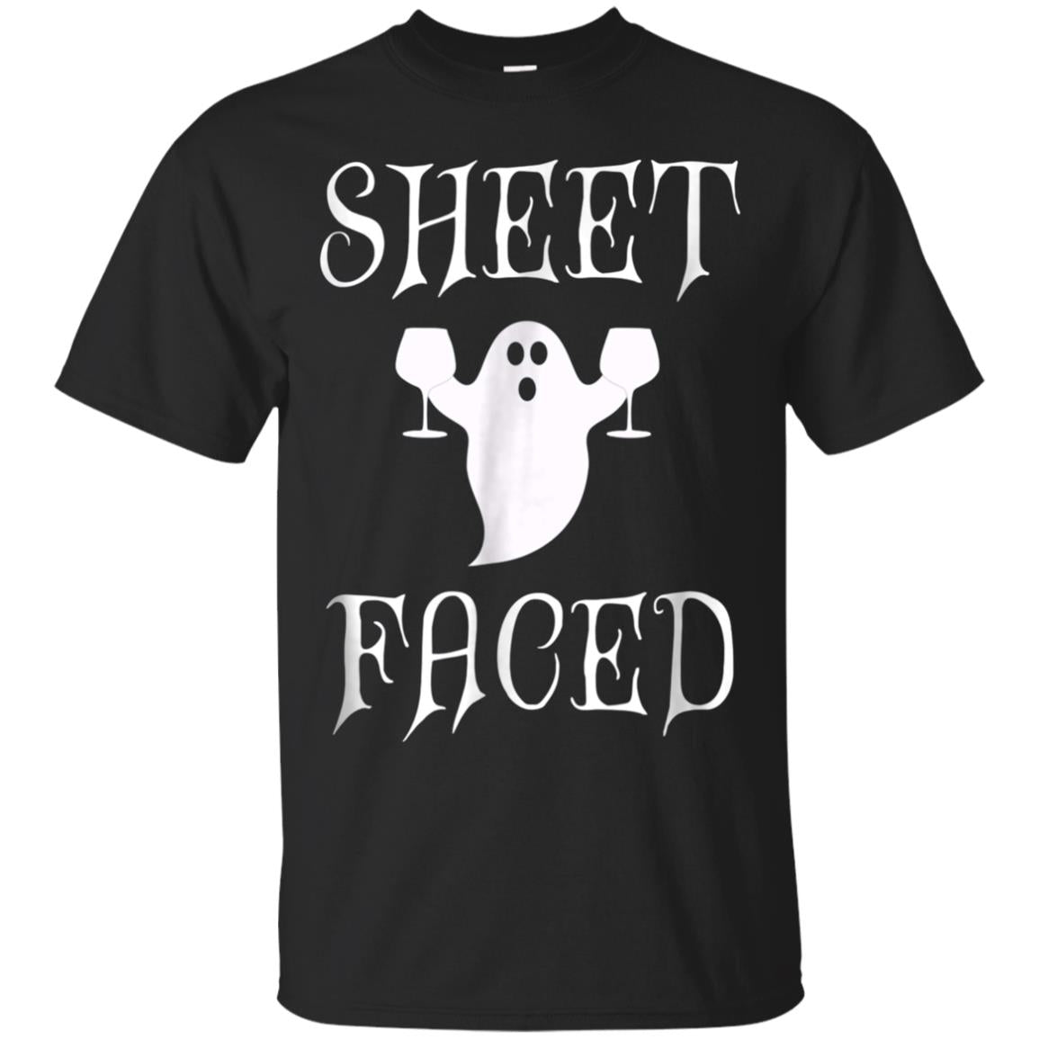 Halloween Tee Sheet Faced Halloween Shirts