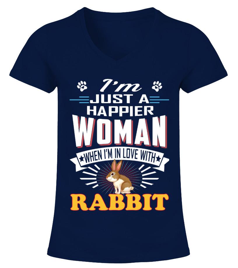 Rabbit Animals Lover T Shirts C-Rat5P