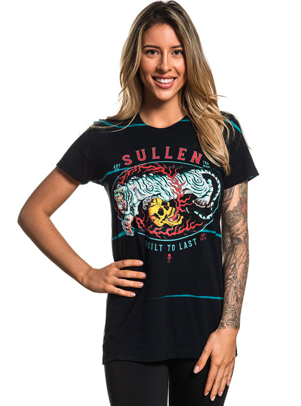 Women’S Jade Tiger Tee By Sullen