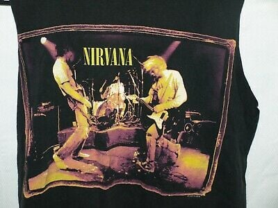 Vintage Original Nirvana From The Muddy Banks Of The Wishkah T-shirt  M 5880