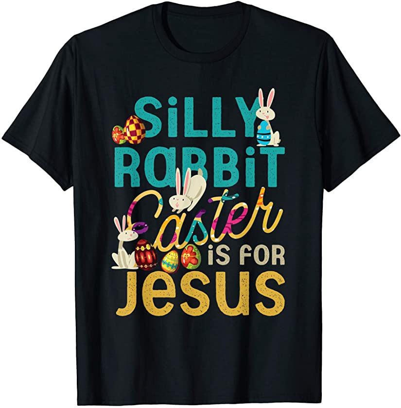 Silly Rabbit Easter is For Jesus Christians Kids Boys T-Shirt