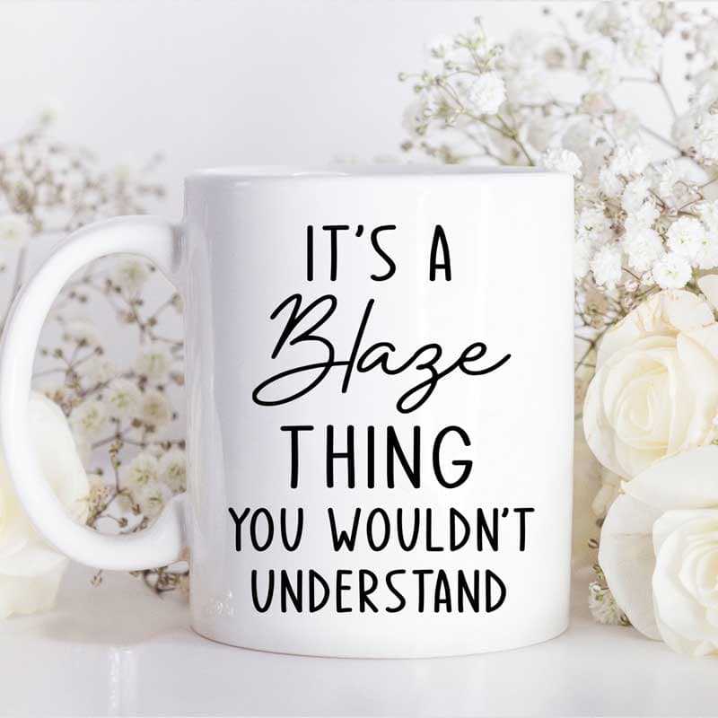 A Thing You Wouldn‘T Understand Family Name Personalized White Mug