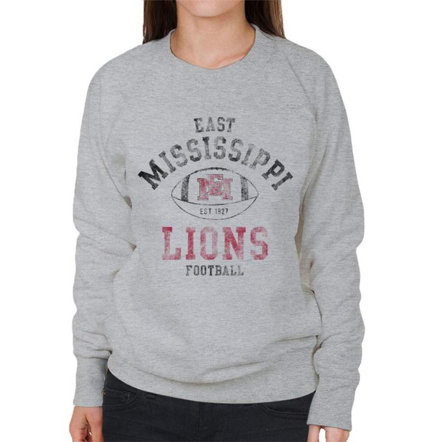 East Mississippi Community College Lions Football Women’s Sweatshirt