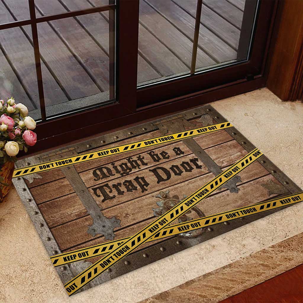 Do Not Cross – Tabletop Role-Playing Game (Rpg) 3D Pattern Printed Doormat