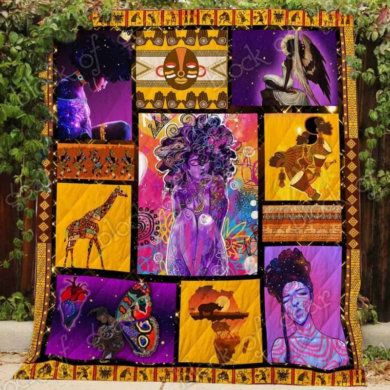 Black Queen Self Love JH418 Quilt