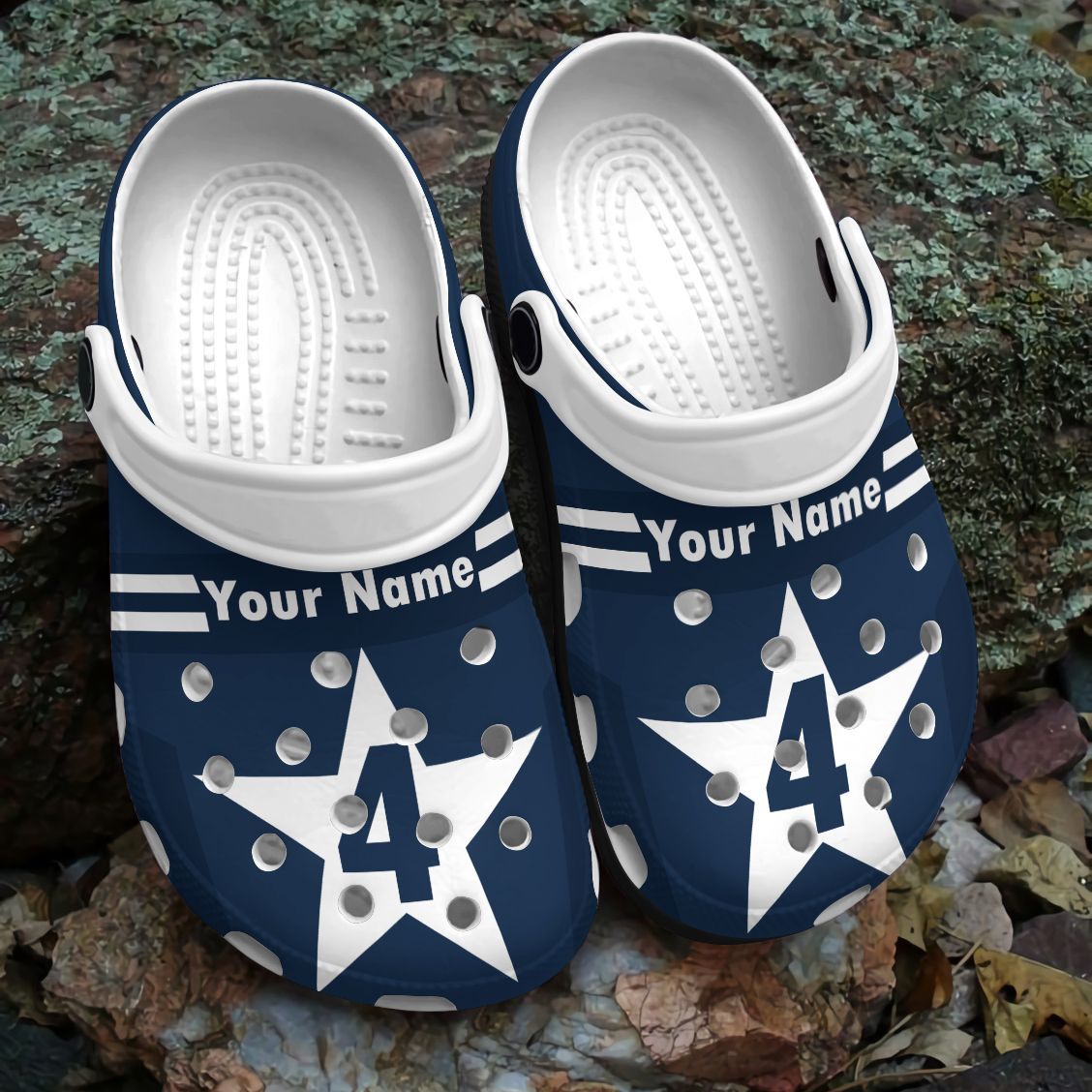 Superstar Personalized Clog, Custom Name, Text, Color, Number Fashion Style For Women, Men, Kid, Print 3D