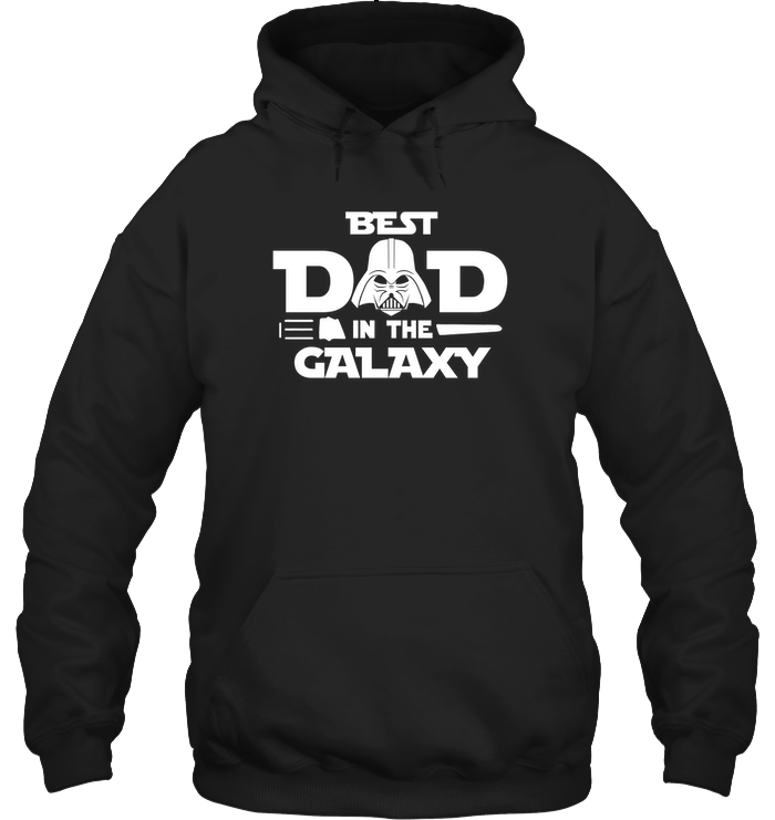 Best Dad In The Galaxy 2D Hoodie