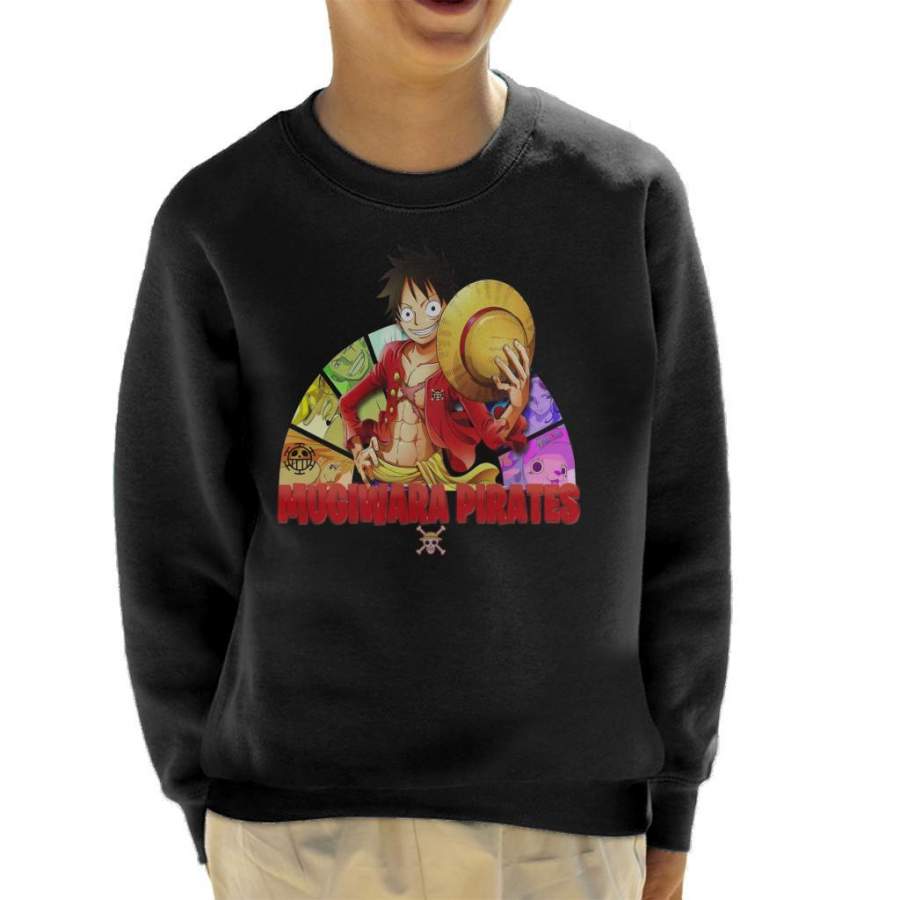 Mugiwara Pirates Luffy One Piece Kid’s Sweatshirt