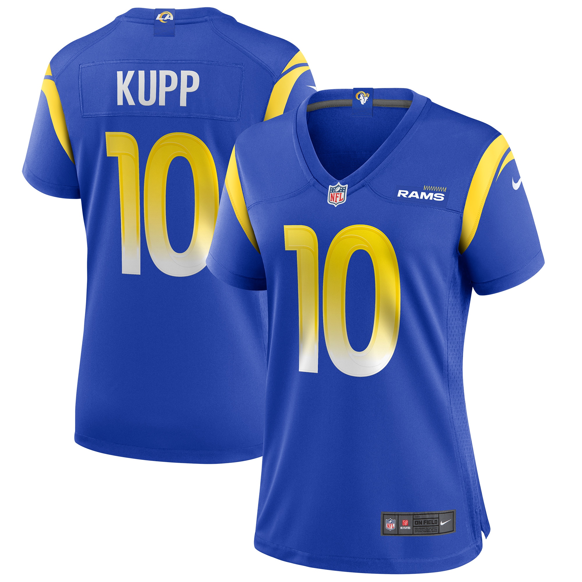 Cooper Kupp Los Angeles Rams Women's Team Game Jersey – Royal