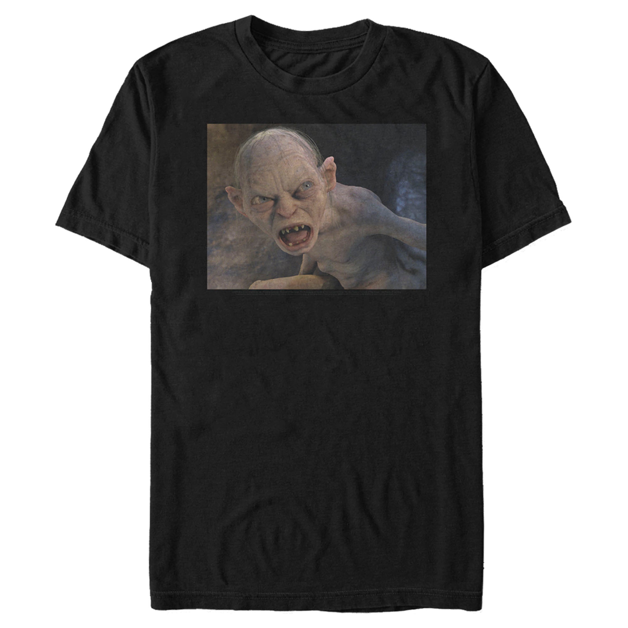 The Lord Of The Rings Men’S Fellowship Of The Ring Gollum Yell  T-Shirt