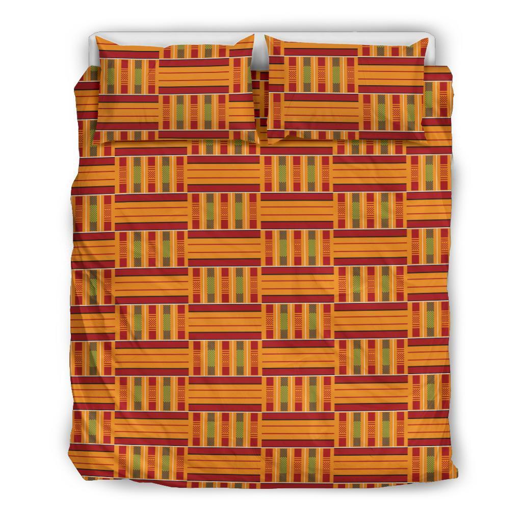 Greek Life Bedding Set – Kente Cloth The Ewe Duvet Cover & Pillow Cases