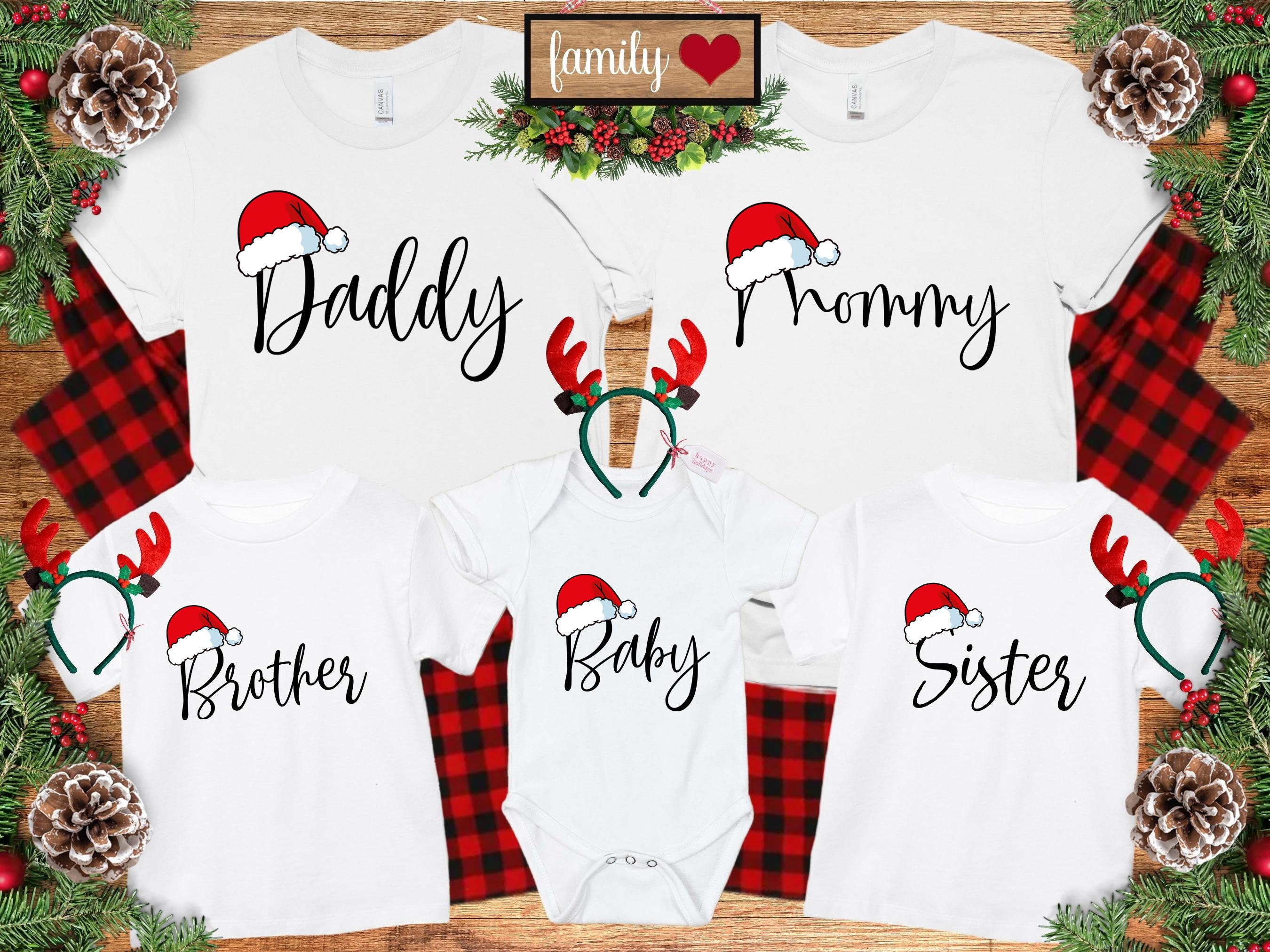 Personalized Family Christmas Shirt, family christmas, christmas tee, christmas gift, gift for family, funny shirts, personalized gift