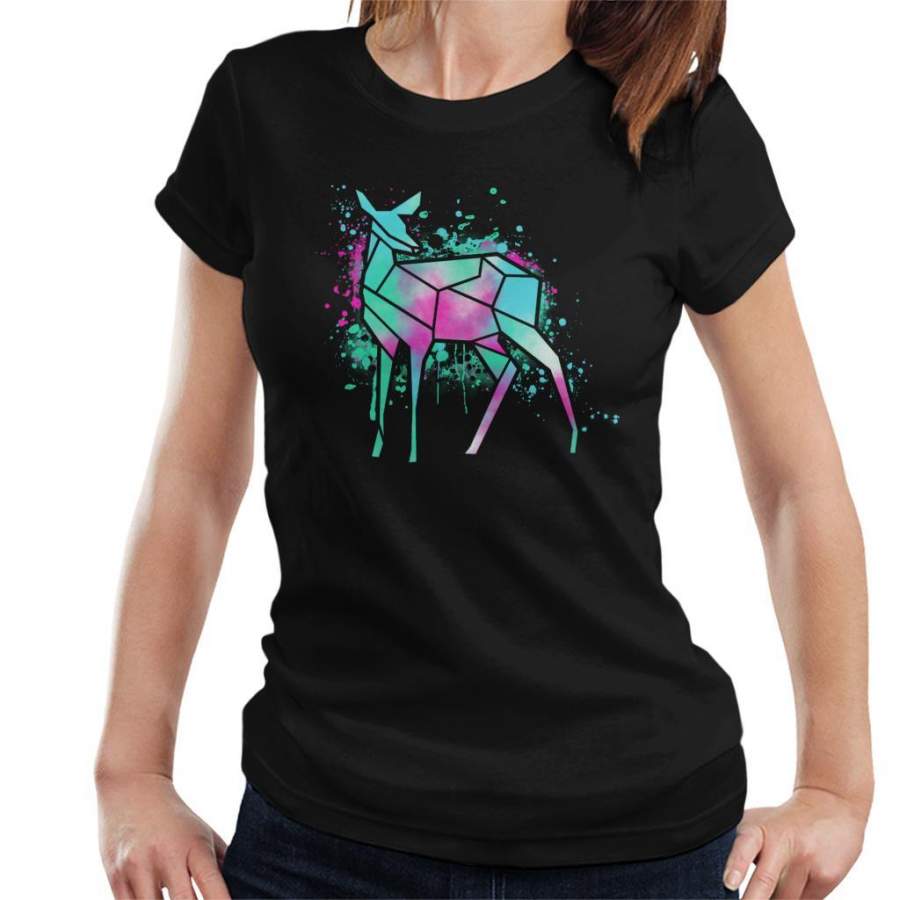 Neon Deer Women’s T-Shirt