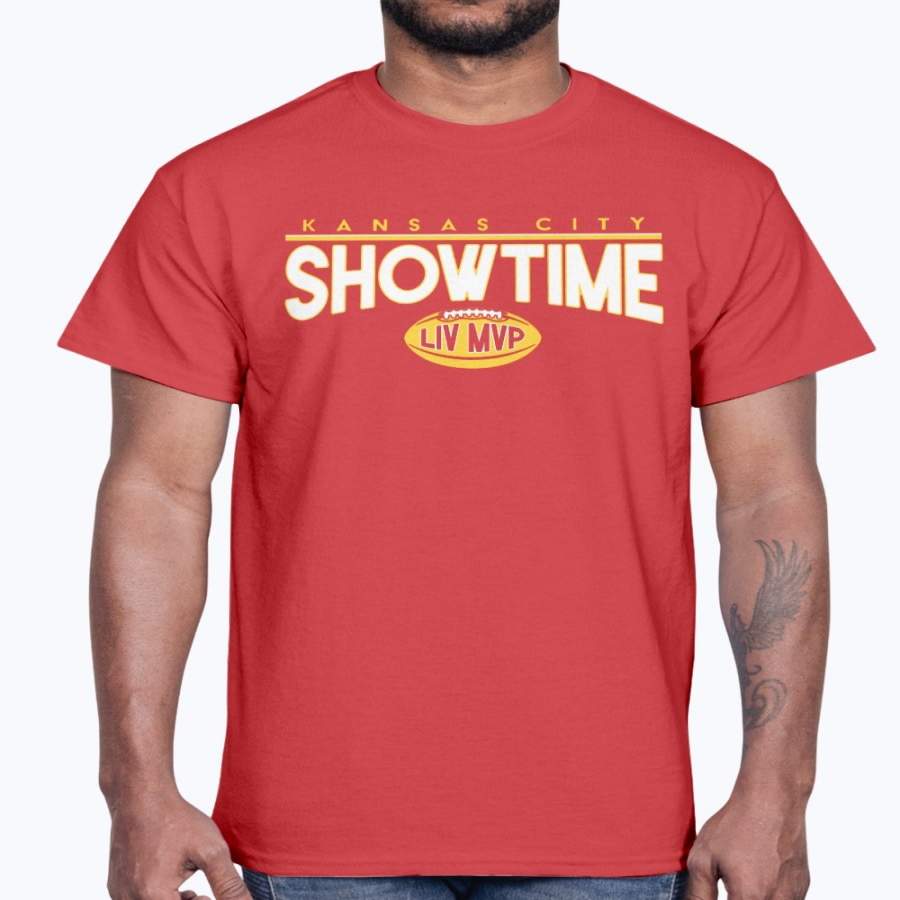 SHOWTIME MVP SHIRT Kansas City Chiefs Super Bowl LIV Champions