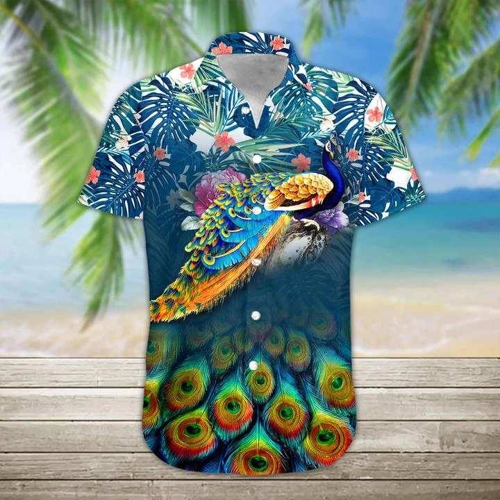 Peacock Hawaii Shirt For Men Women Adult Ha13198