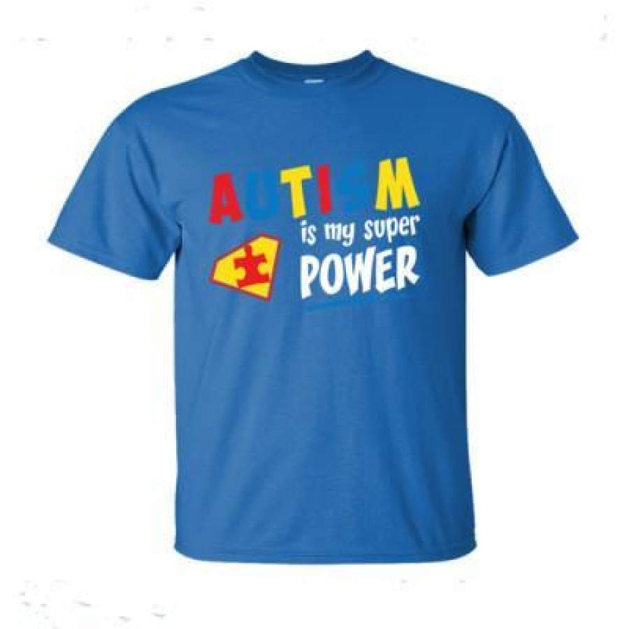 AGR Autism Is My Power – Ultra-Cotton T-Shirt