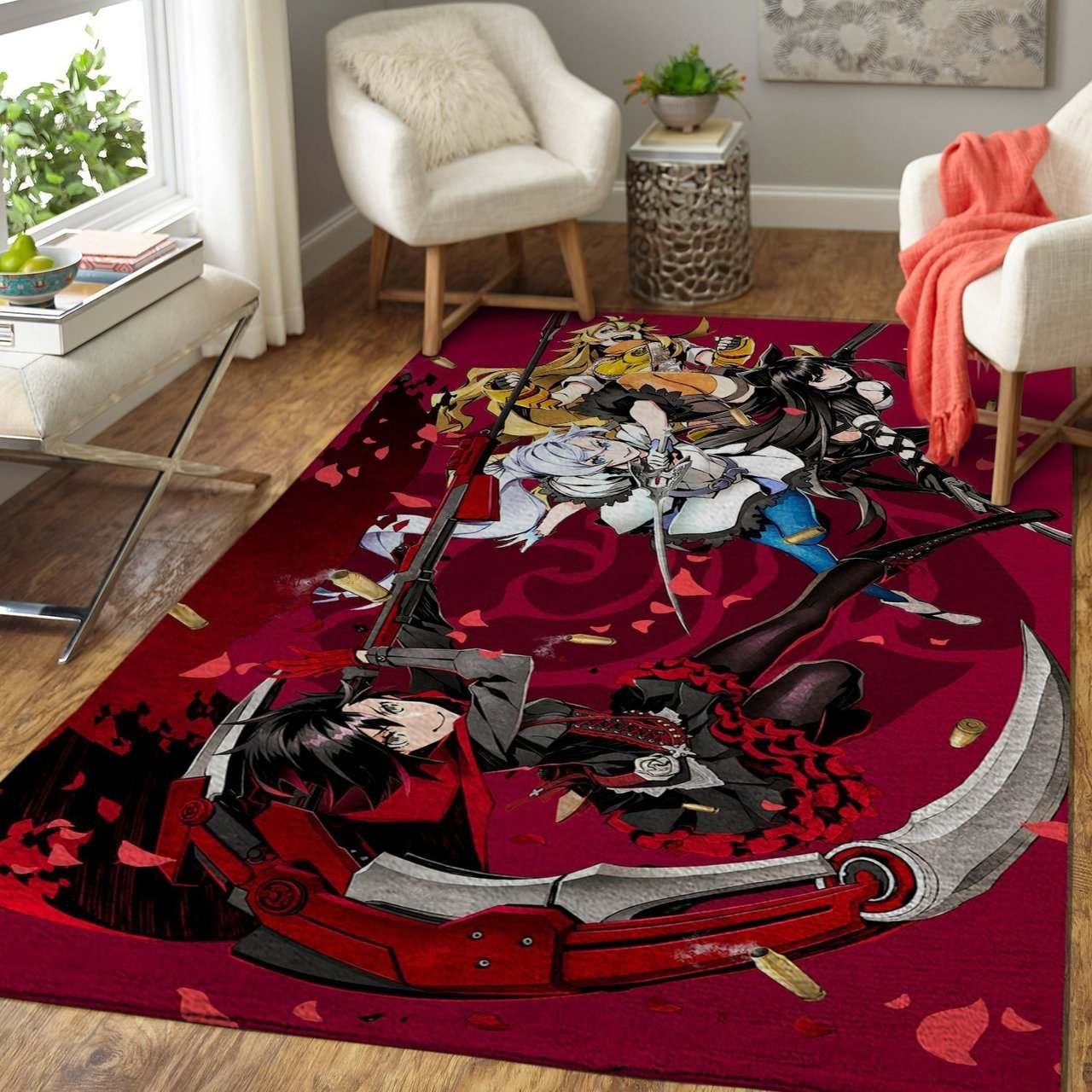 RWBY Movies Area Rugs Living Room Carpet FN251219 Local Brands Floor Decor