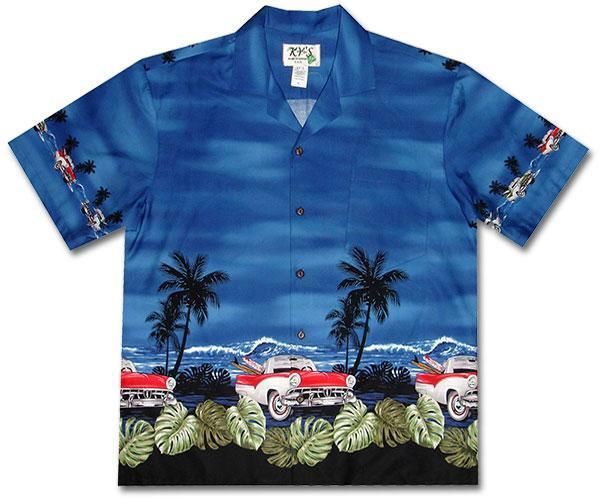 White Walls And Surfboards Blue Hawaiian Shirt - Pinotee Store